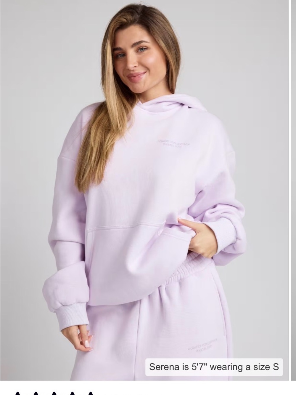 Women's Pastel periwinkle Pullover Hoodie - Cozy Everyday Sweatshirt